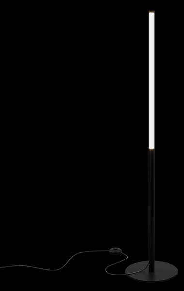 Maytoni Moderní stojací LED lampa RAY, 18W, v. 130 cm, 3000K