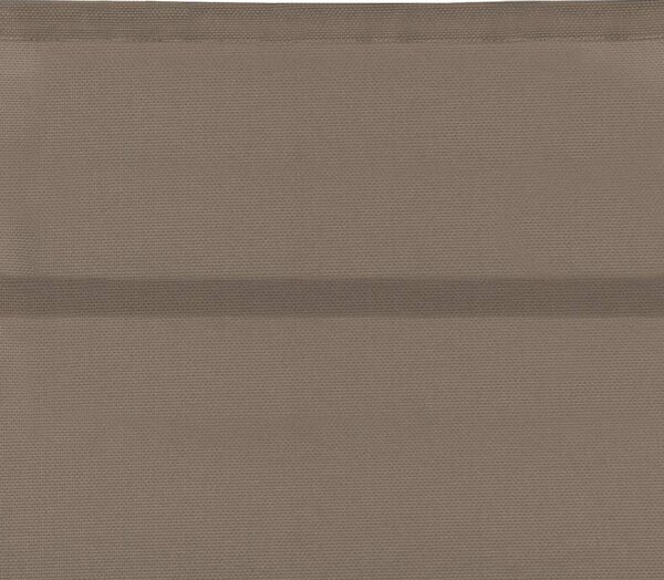 Zahradní lehátko textilen a hliník taupe 310523