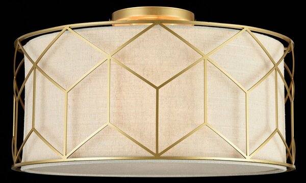 Maytoni Stylové stropní svítidlo MESSINA, 60W, ⌀ 43 cm, 3xE27