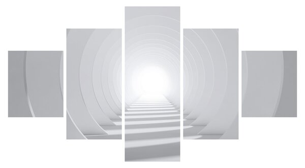 Obraz - 3D tunel (125x70 cm)