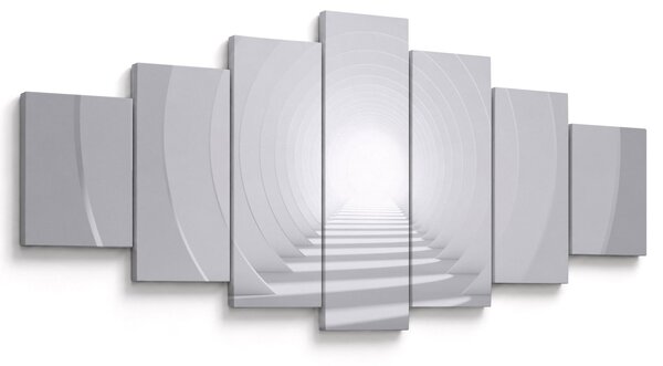 Obraz - 3D tunel (210x100 cm)