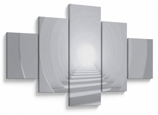 Obraz - 3D tunel (125x70 cm)