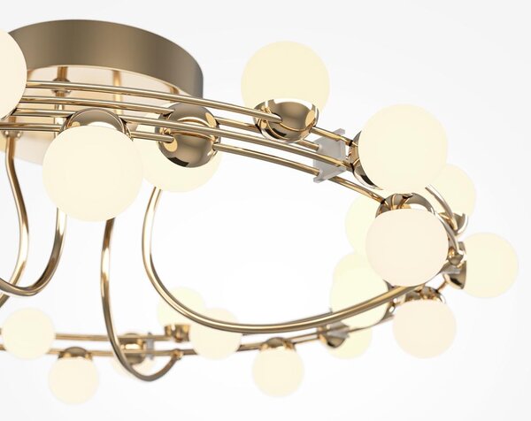 Maytoni Designové stropní LED svítidlo TESSARA, 55W, ⌀ 60 cm, 3000K