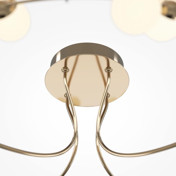 Maytoni Designové stropní LED svítidlo TESSARA, 72W, ⌀ 80 cm, 3000K