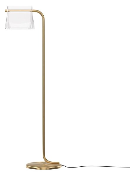 Maytoni Luxusní stojací LED lampa CABARET, 8W, v. 126,5 cm, 3000K