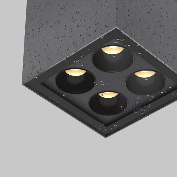 Maytoni Moderní stropní LED svítidlo ARES, 10W, d. 15 cm, 3000K, IP54
