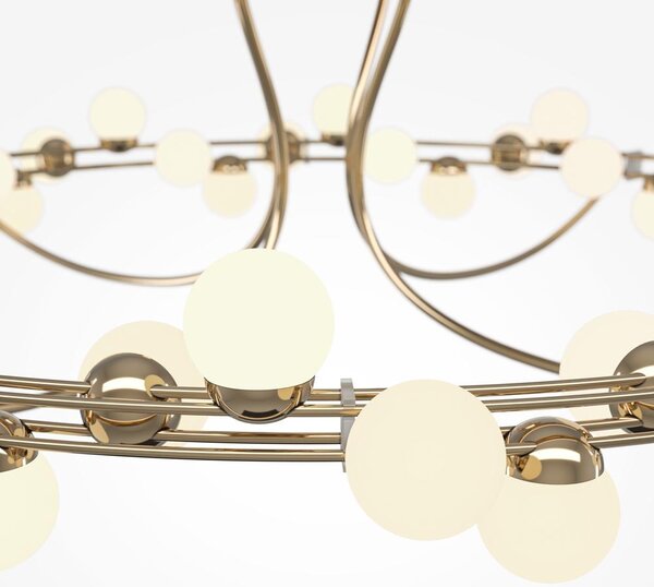 Maytoni Designové stropní LED svítidlo TESSARA, 72W, ⌀ 80 cm, 3000K