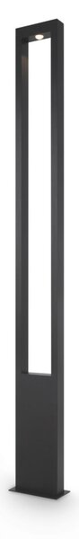 Maytoni Venkovní sloupkové LED svítidlo BONN, 25W, v. 200 cm, 3000K, IP65