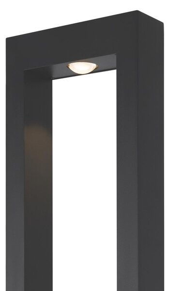 Maytoni Venkovní sloupkové LED svítidlo BONN, 25W, v. 200 cm, 3000K, IP65