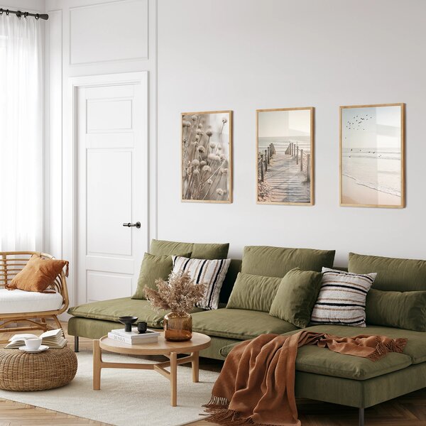 Sada oboustranných plakátů Pampová Tráva | 3 x A3 | DP3351491