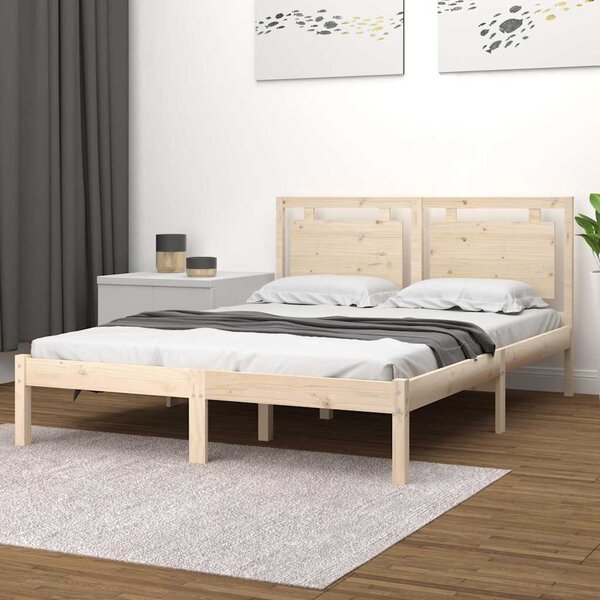 Rám postele masivní dřevo 120 x 190 cm Small Double 3105505