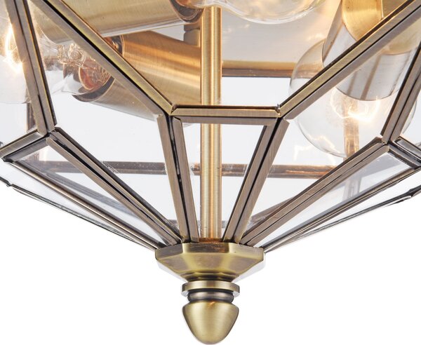 Maytoni Vintage stropní svítidlo ZEIL, 60W, d. 35,2 cm, 3xE27, IP43