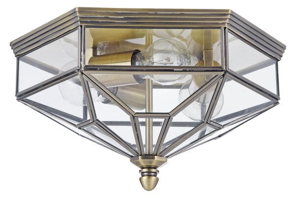 Maytoni Vintage stropní svítidlo ZEIL, 60W, d. 35,2 cm, 3xE27, IP43