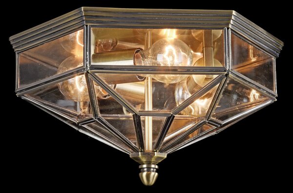 Maytoni Vintage stropní svítidlo ZEIL, 60W, d. 35,2 cm, 3xE27, IP43