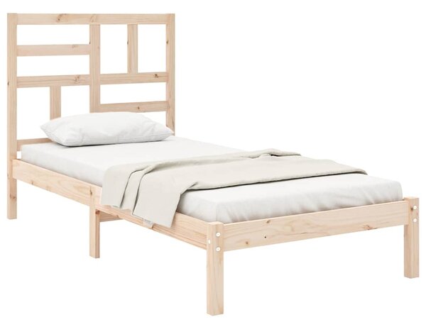 Rám postele masivní dřevo 90 x 190 cm Single 3105915