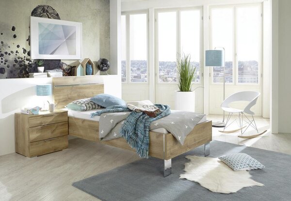 Záhlaví LEVEL BEDS B pro š. 180cm,imitac.přír.dubu