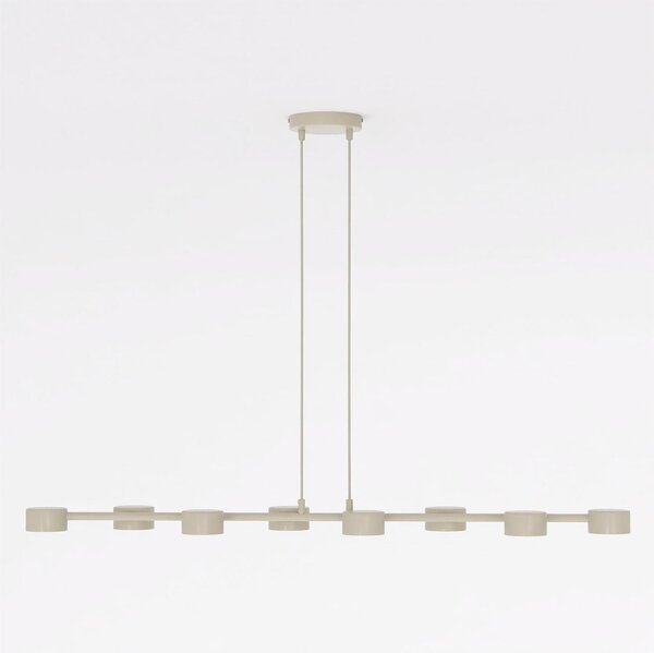 Závěsné svítidlo MEGARA 8 – moka, 8× GX53, šířka 116 cm