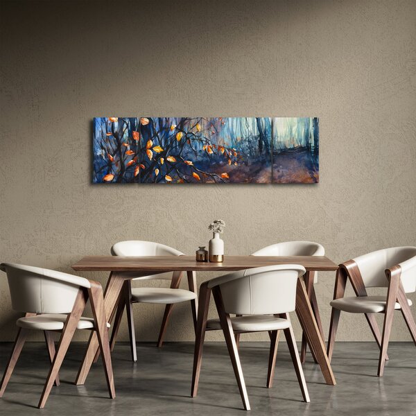 Obraz - Paprsky podzimního slunce (170x50 cm)