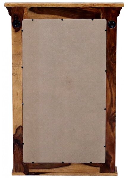 Zrcadlo Jali 60x90 z indického masivu palisandr