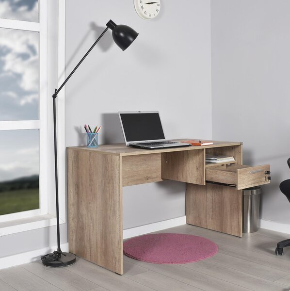 PC stolek Calliope 2 (ořech světlý). Akce -24%