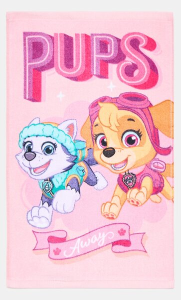 Sinsay - Bavlněný ručník na ruce PAW Patrol - růžová