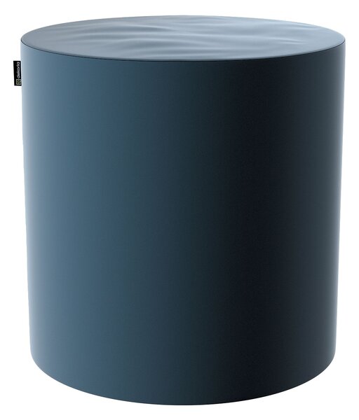 Sedák Barrel- válec pevný barva modrá látka lesklé, sametová