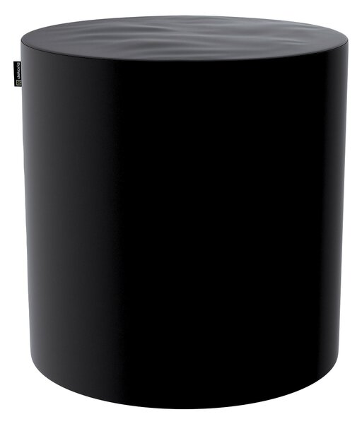 Sedák Barrel- válec pevný barva černá látka lesklé, sametová