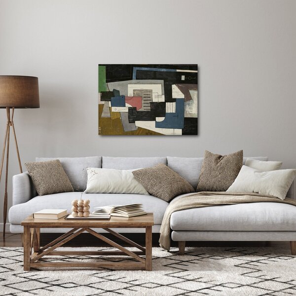 Obraz - Abstrakce, kubismus (70x50 cm)