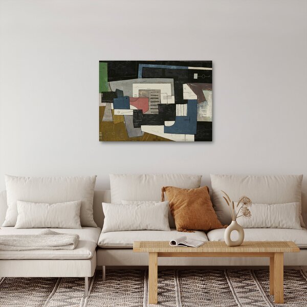 Obraz - Abstrakce, kubismus (70x50 cm)