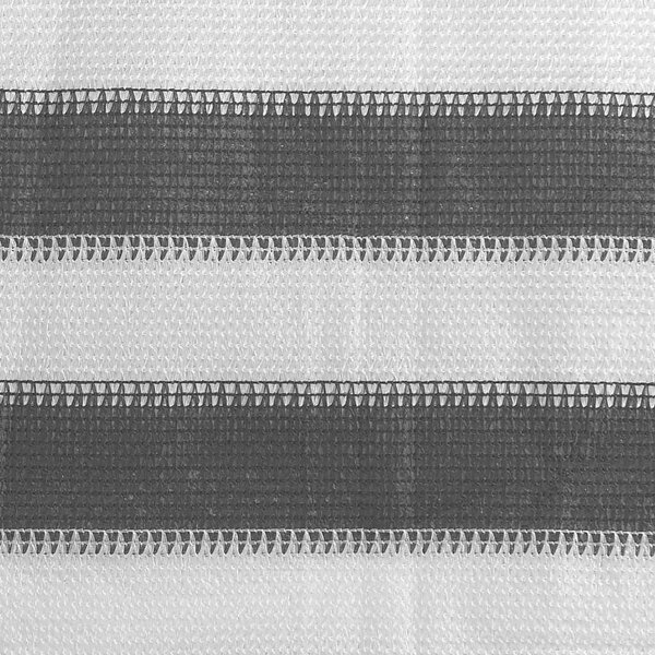 Balkónová zástěna HDPE 75 x 500 cm antracitovo-bílá 310850