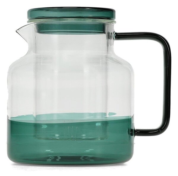 Zelená skleněná konvice na čaj 950 ml Liv – ONA