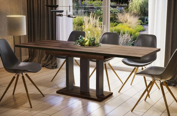 Jídelní stůl moderní rozkládací APPI 210 BLACK