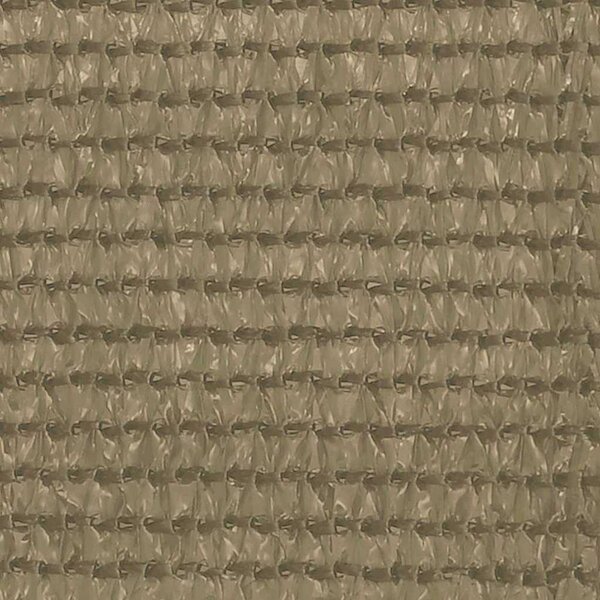 Balkónová zástěna taupe 75 x 300 cm HDPE 310956