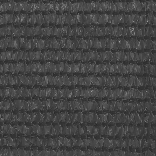 Balkonová zástěna černá 75 x 600 cm HDPE 311031