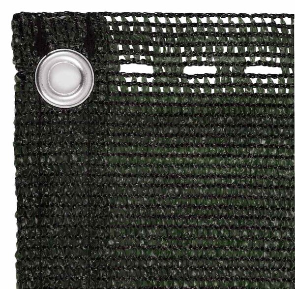 Balkonová zástěna tmavě zelená 90 x 300 cm HDPE 310972