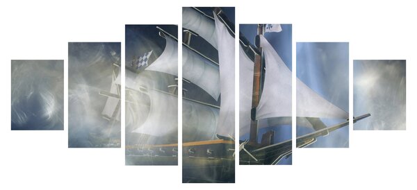 Obraz - Loď duchů (210x100 cm)