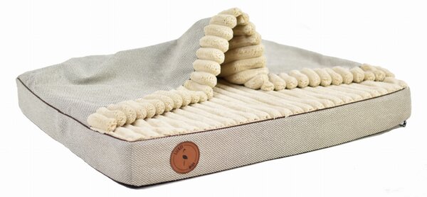 Lauren Design Ortopedická matrace pro psy Luna, béžová Velikost: M - 70 x 60 cm