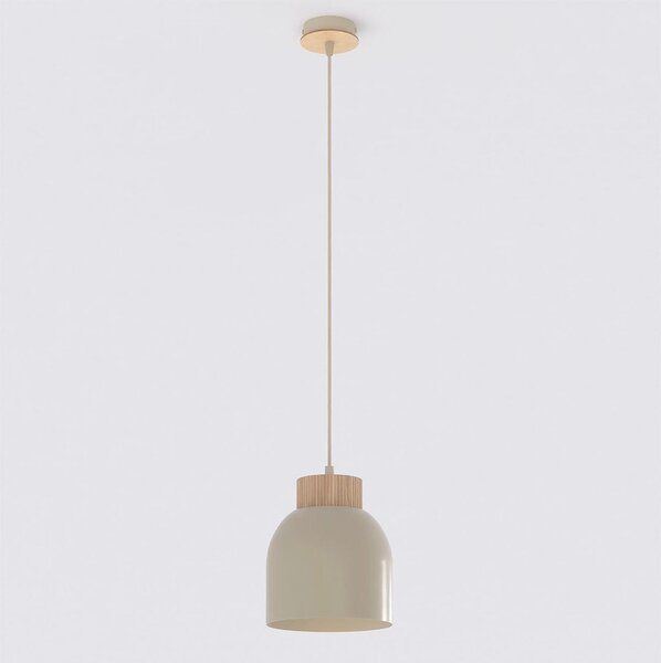 Závěsné svítidlo VIGO 1 – moka, 1× E27, šířka 18 cm