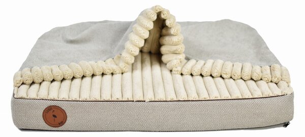 Lauren Design Ortopedická matrace pro psy Luna, béžová Velikost: M - 70 x 60 cm