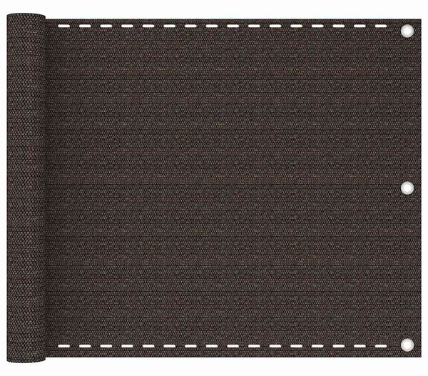 Balkonová zástěna hnědá 75 x 300 cm HDPE 311040