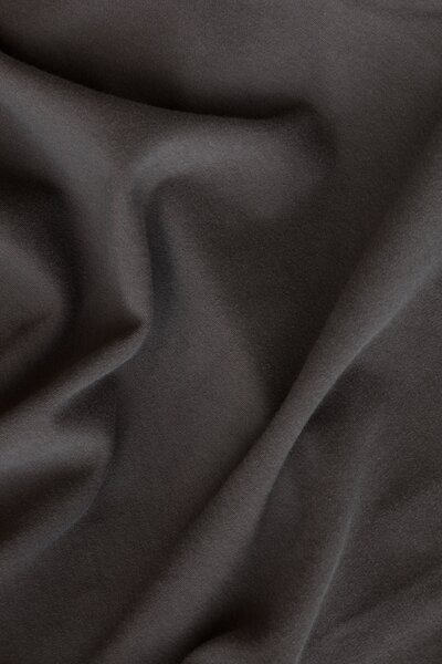 Prostěradlo Antracitové INTERLOCK Jersey interlock 90-100 x 200-220/35
