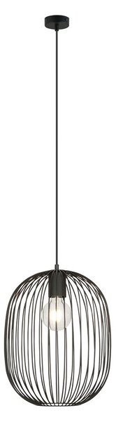 Závěsné svítidlo ONYX 1 – černé, 1× E27, šířka 33 cm