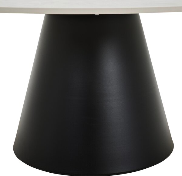KONFERENČNÍ STOLEK, černá, světle šedá, kov, keramika, 80/80/39 cm MID.YOU - Konferenční stolky, Online Only