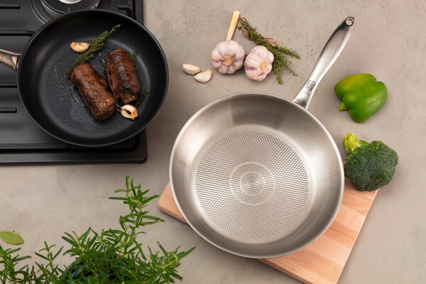 PÁNEV NA SMAŽENÍ 28 cm Chefkoch+Fackelmann - Online Only vaření, Online Only