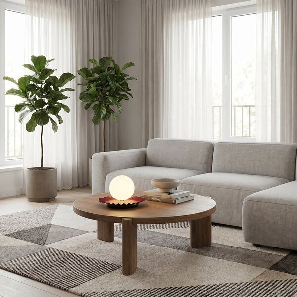 Stolní lampa UMBRA LN1 – vínová / černá, bílé sklo, 1× G9, šířka 20 cm