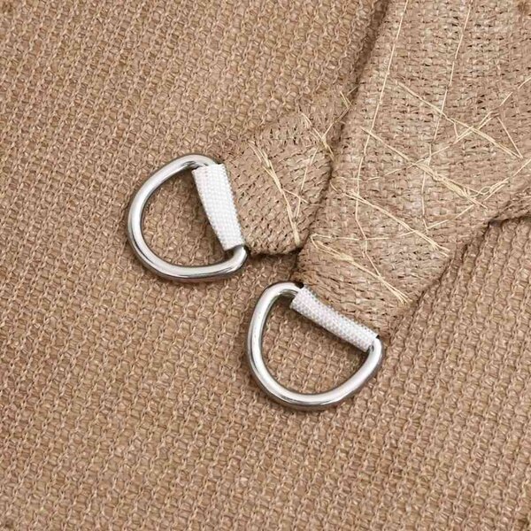 Stínící plachta 160 g/m² taupe 4 x 7 m HDPE 311410