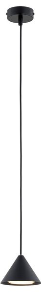 Závěsné svítidlo ELIT 1 – černé, 1× GX53, šířka 12 cm