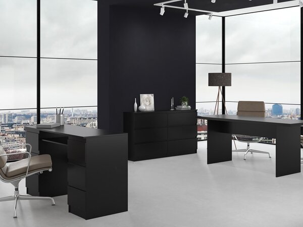 Komoda Musecalo 6 140 (černá). Akce -20%