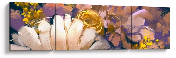Obraz květů (170x50 cm)