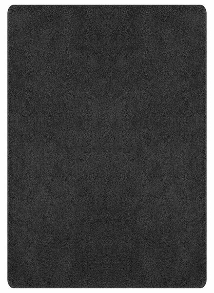 Protiskluzový Shaggy koberec Tmavě šedá 240 x 340 cm PP